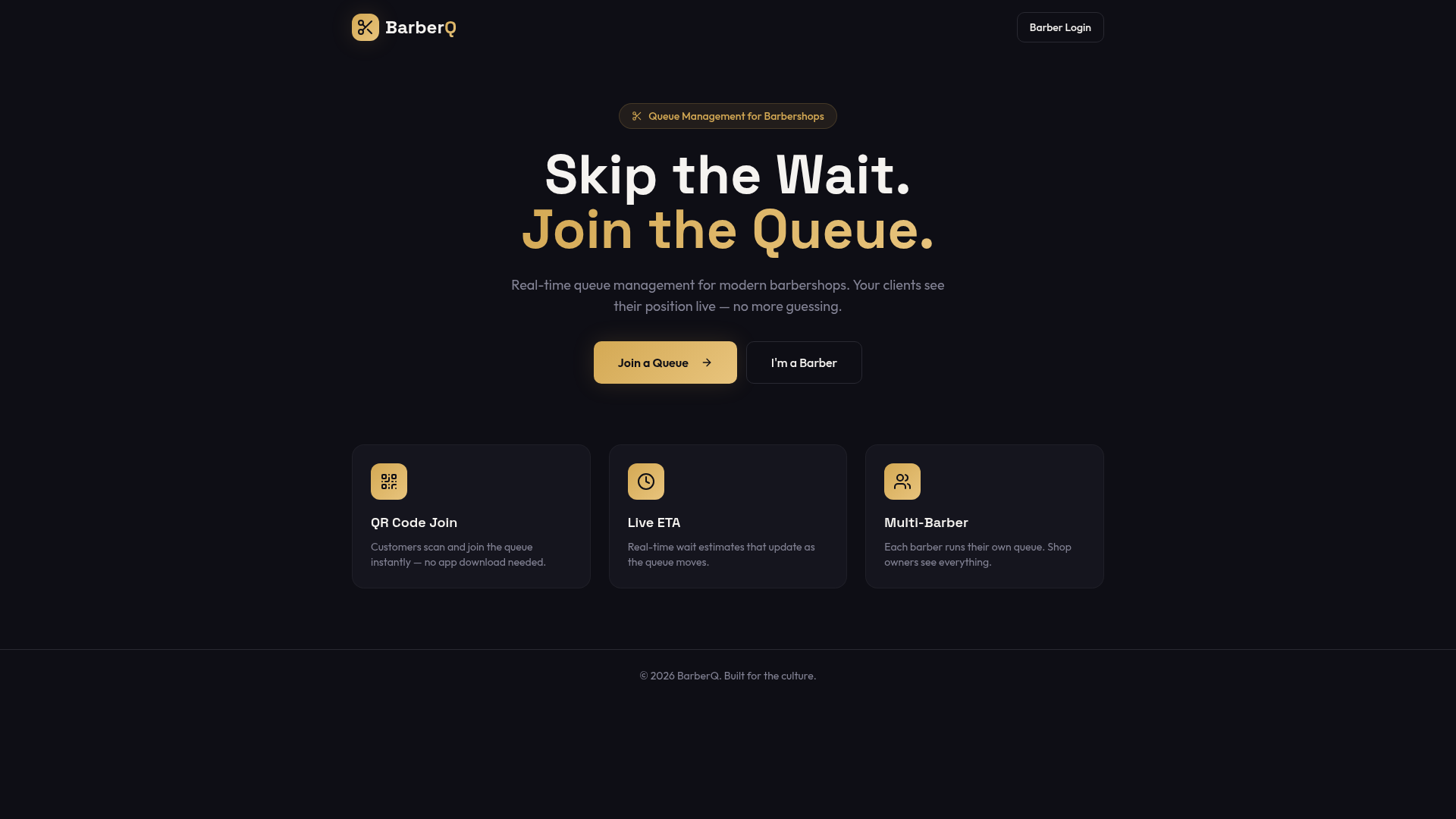 Queue Control App Barber Apps By Dre